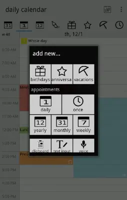 Endless Calendar android App screenshot 4