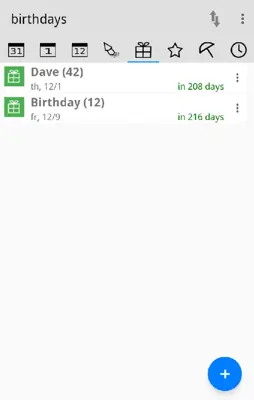 Endless Calendar android App screenshot 5